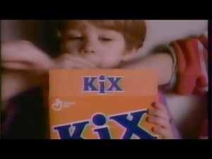 Kix Cereal Commercial 1991