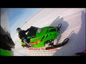 2001 Arctic Cat ZR800 first punch on a new engine