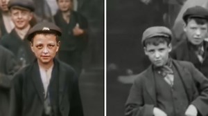 Rare colorized travel footage from 1900