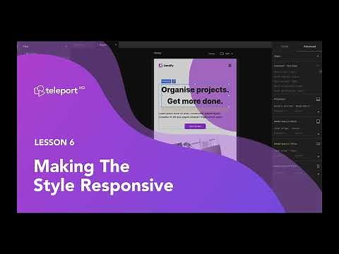6. How to make your design responsive in Teleport
