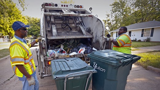 Tree limb debris after wind storms? See your OKC trash schedule, bulky trash pick-up dates