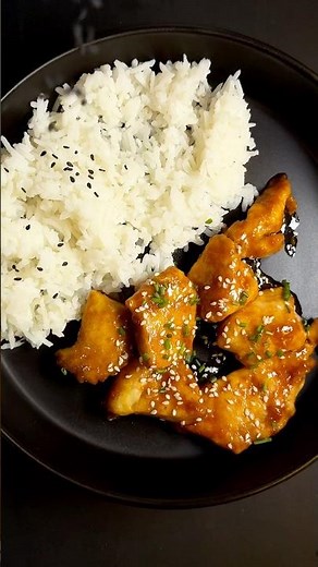 Juicy Honey Soy Chicken with Rice – Easy Recipe That Will Impress! Only 20 minutes