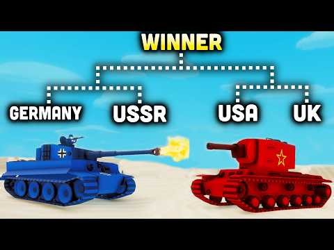 Epic Tournament for the best Faction in Total Tank Simulator
