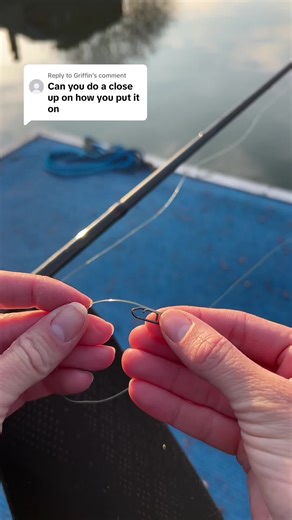 Replying to @Griffin How to tie a speed clip! #topwaterco #knots #clips #fishing #tiktok