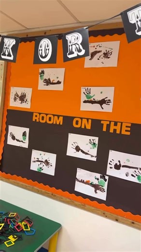 🎃 Our little artists have been busy! All our children’s Halloween & autumn artwork is keeping the nursery looking spook-tacular and adding some much needed sparkle to our walls! 🍁👻✨ | Burrendale Day Nursery