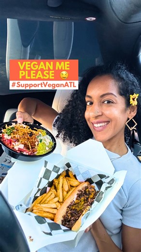 Atlanta, please keep showing up for your local vegan restaurants 💚 @veganmeplease almost had to close, but the community showed up big time and I get why! This walnut taco bowl was EVERYTHING. 🌮 I got: Walnut Taco Bowl 🌯 Hubby got: Oyster Mushroom Chk’n Philly Cheesesteak 📍4108 Covington Hwy, Ste 500, Decatur, GA 30032 ———— 💚❗️Please help spread awareness. Some ways to show support: 🌱 Share this to your story 🌱 Repost this video (new feature) 🌱 Like this post 🌱 Save this for your next v