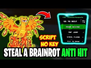 [☢️LENNON HUB] Steal a Brainrot SCRIPT *NO KEY* (ROBLOX) | ANTI HIT, PERM DESYNCN FLY TO BASE