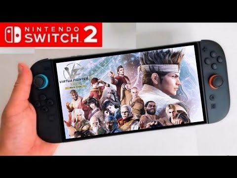 Virtua Fighter 5 Revo World Stage Nintendo Switch 2 Gameplay