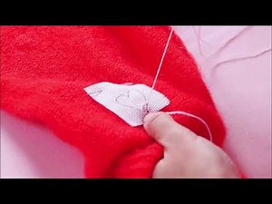 Tuto broderie coeur