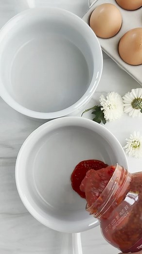 24K views · 143 reactions | Italian Baked Eggs #poachedeggs #eggs #breakfast #fooddolls | Food Dolls | Facebook