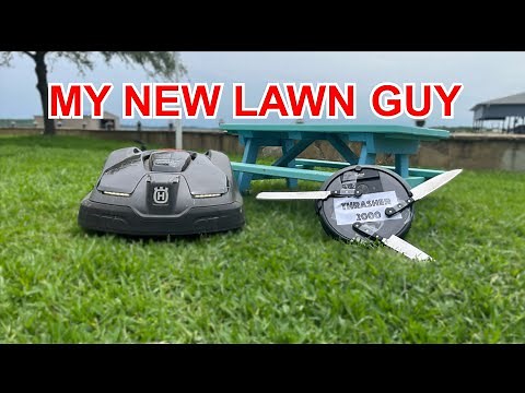 ROBOT LAWNMOWER INSTALL AND REVIEW: Husqvarna Automower 430XH (and a homemade one)