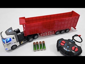 Unboxing RC Dump Truck, Police Car, Ambulance & Fighter Helicopter | ASMR Video