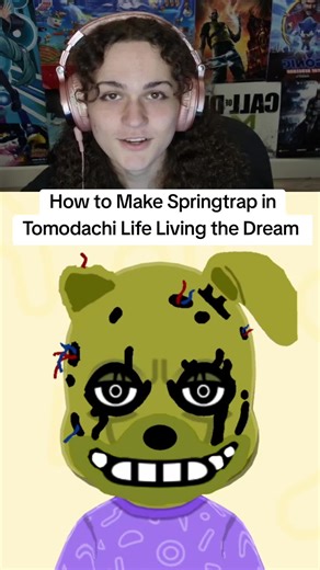How to Create Springtrap in Tomodachi Life