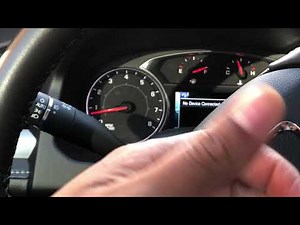 GMC Acadia - Brighten/dim instrument panel lights