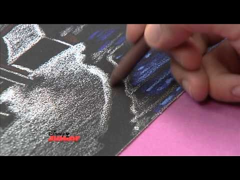 Art Attack - Texture Drawing - Sandpaper