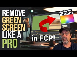 Remove GREEN SCREEN Backgrounds with EASE in Final Cut Pro!