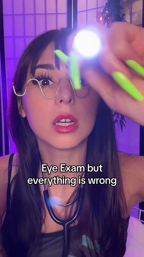 ASMR Eye Doctor Exam Gone Wrong Roleplay