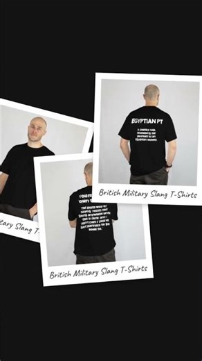 British Military Slang T-Shirts