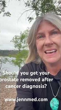Things to consider when thinking about a radical prostatectomy #jennmed #prostatecancertreatment
