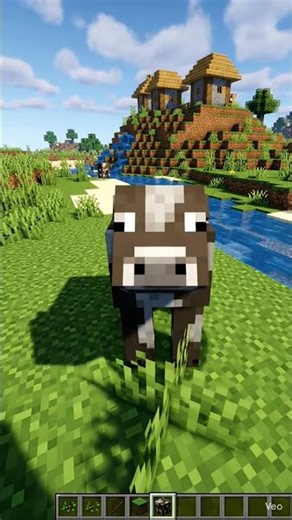 Minecraft cow life