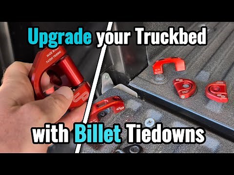 Upgrading My 2024 Tacoma's Bed: Billet Tie-Downs + Bed Anchors Install