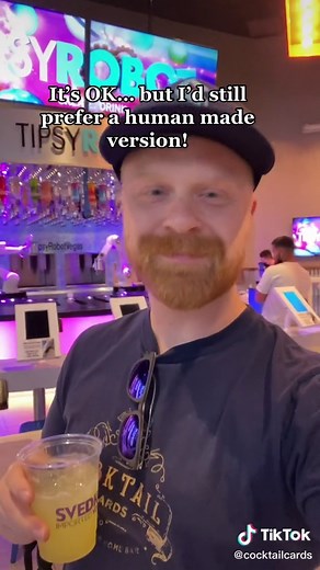 Let a Robot Make Me a Margarita! Human vs Tipsy Robot