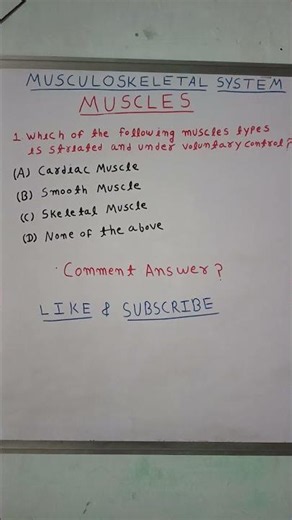 Watch the full Musculoskeletal System lecture for detailed explanations and exam-focused notes.