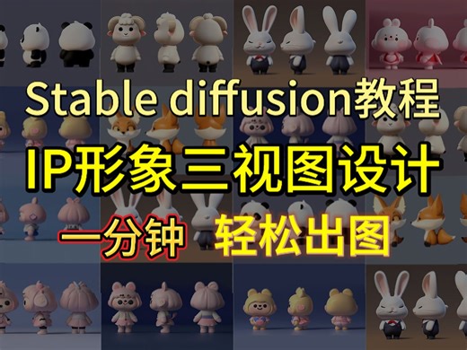 【SD教程】IP设计必修课!会它的人已经收入翻倍了！