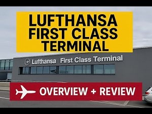 Inside Lufthansa’s First Class Terminal – The Ultimate Frankfurt Airport Luxury 🍾✈️
