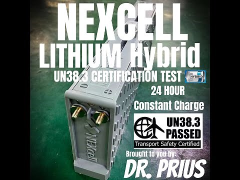 Dr. Prius Lithium battery UN38.3 torture test - overcharge
