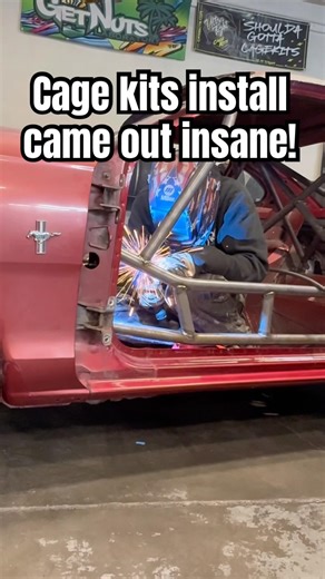 Sn95 Cage Kits Install Came Out Insane ! #drift #car #mechanic