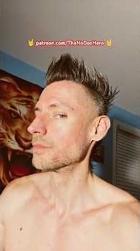 Full view of my DIY mohawk - spiked punk hairstyle