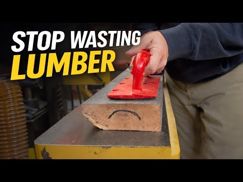 How to Square Up Lumber Using a Jointer, Planer & Table Saw