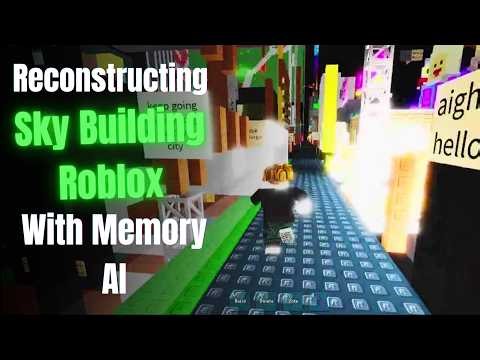 AI Memory Reconstruction Of ROBLOX games
