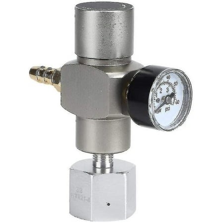 Co2 Pressure Regulator, 2 In 1 Mini Co2 Gas Regulator Soda Pressure Gauge With 3/8in To Tr21.4 Adapter For Sodastream - Walmart.ca