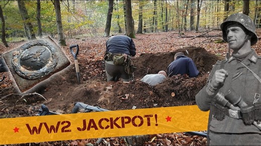 Unearthing Hidden Luftwaffe Artifacts from WWII