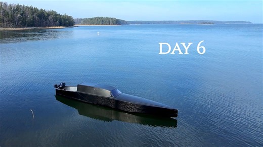 I Built a “Camper” Boat to See If I Can Live in It – Day 6 at Sea