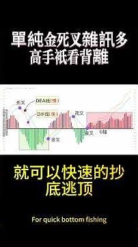 MACD 背離兩句萬用口訣！頂背離逃頂、底背離抄底，搭配 5/10 均線三重確認