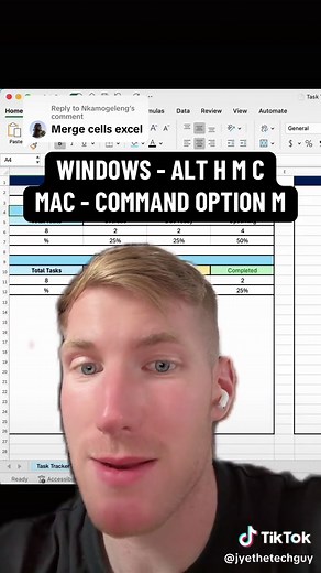How to Center and Merge Cells in Excel