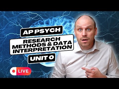 AP Psychology LIVE REVIEW | Unit 0: Research Methods & Data Interpretation