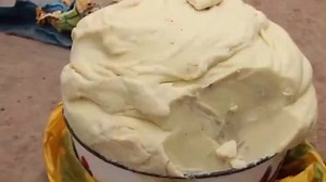 Here's a step-by-step process on making Shea butter: *Harvesting* - Collect ripe Shea nuts from the Shea tree (Vitellaria paradoxa) - Remove the outer shell and pulp to reveal the inner kernel *Sorting and Cleaning* - Sort and clean the kernels to remove any debris or impurities - Rinse with water to remove any remaining pulp or dirt -sun dry the kernels till absolutely dried *Roasting* - Roast the kernels in a pan or oven to enhance the flavor and aroma - Stir frequently to prevent burning *Gri