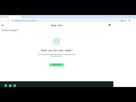 E-Commerce Checkout Flow Automation Testing with Playwright | SauceDemo