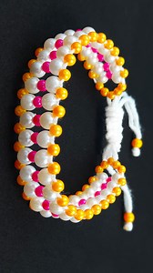 275K views · 3.1K reactions | How to make easy beads bracelet | Bracelet making tutorial#reelsvideoシ #shorts #trending #handembroidery #easy #shortvideo #craft #Flowers #highlights #viralvideo | Dian Embroidery | Facebook