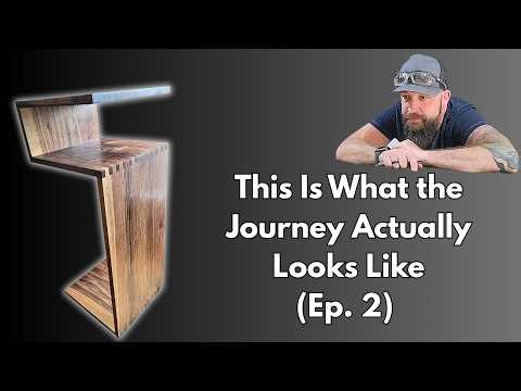 This Looks Advanced… But It’s Actually Easy . My Woodworking journey (Ep. 2)