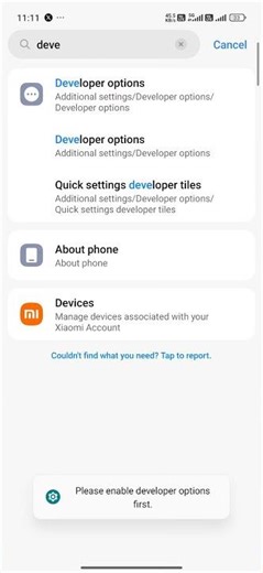Switching off developer mode in Android Device