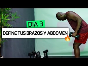 DÍA 3 | Brazos, Hombros y Abdomen | Rutina INTENSA (45s ON - 15s OFF)
