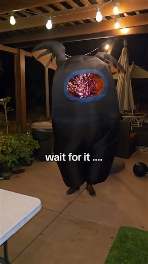 Among Us Costume Steals the Show #Halloween #costume #fyp