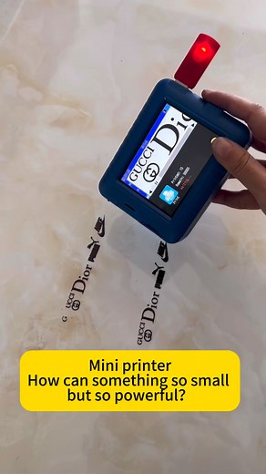 2.9K views | small in size，big in possibilities.this mini printer lets you print everything#handheldinkjetprinter #inkjetprinter #diy #handheldprinter #miniprinter | Faith Technology Co., Ltd（inkjet printer） | Facebook