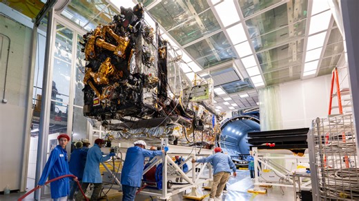 US Navy servicing robot spacecraft endures punishing space trial