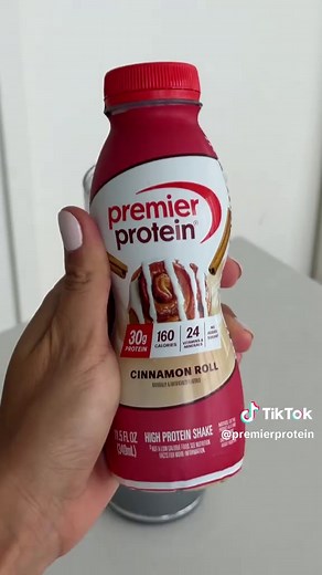 Sippable Cinnamon Roll Protein Shake Recipe